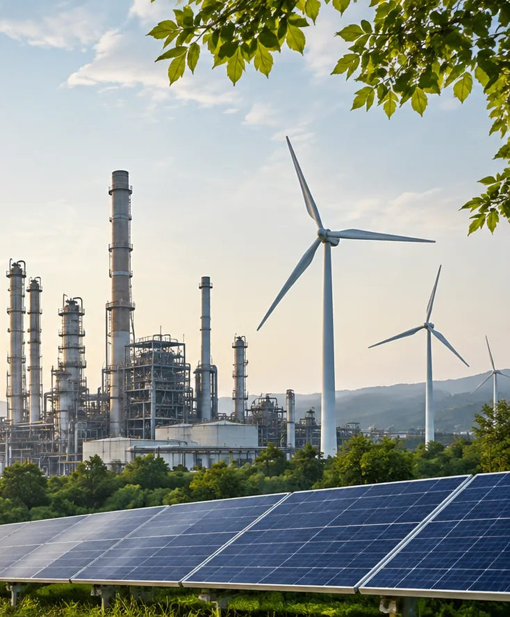 Industrial sustainability and clean energy landscape