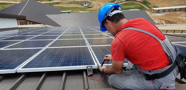 solar panel maintenance