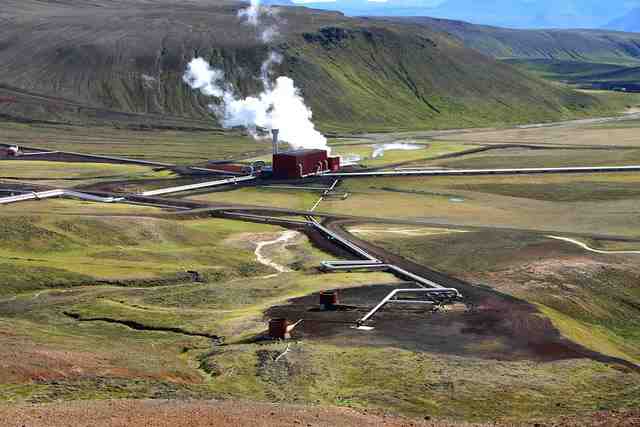 geo-thermal power plant