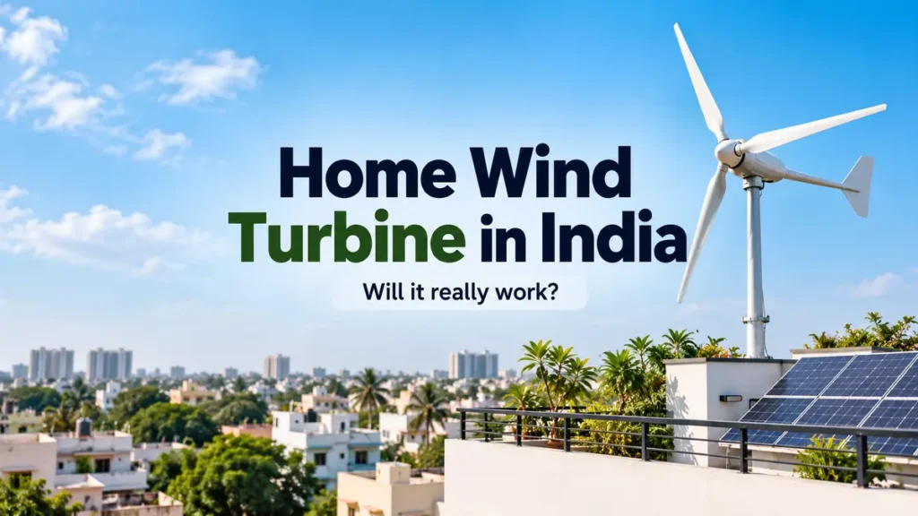 home wind turbine in india